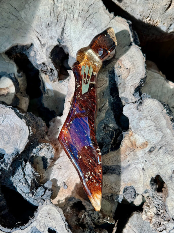 Map of Israel Mezuzah #0384