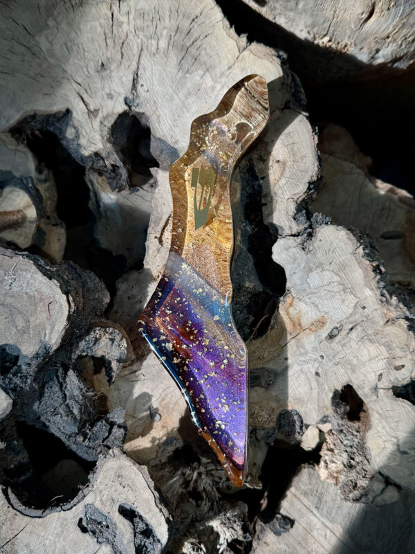 Map of Israel Mezuzah #0397