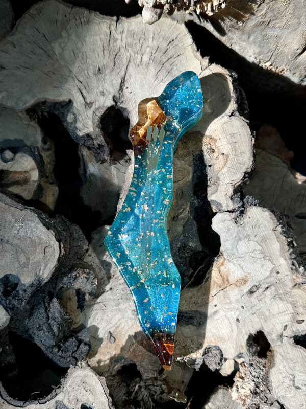 Map of Israel Mezuzah #0401