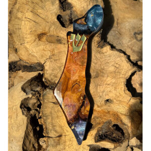 Map of Israel Mezuzah #5053