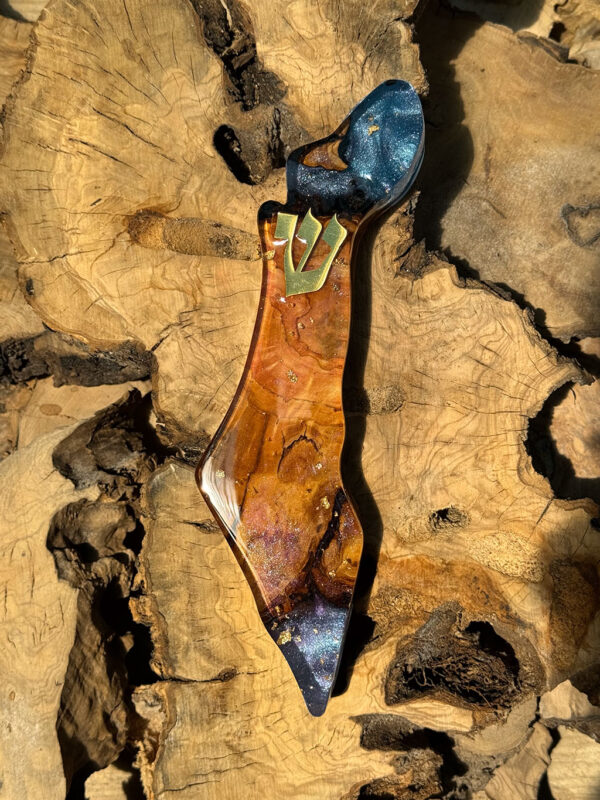 Map of Israel Mezuzah #5053